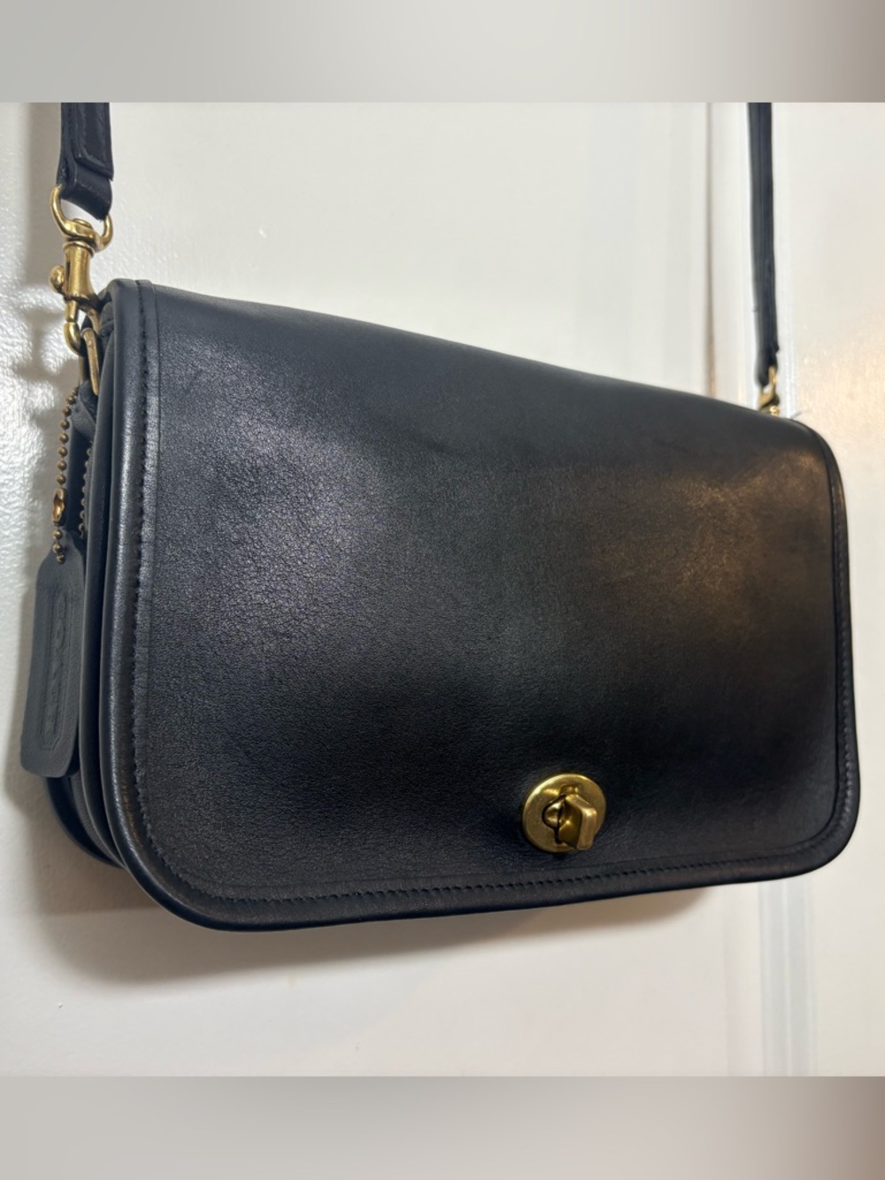 1998 Coach Pocket Purse #9755 Vintage Crossbody